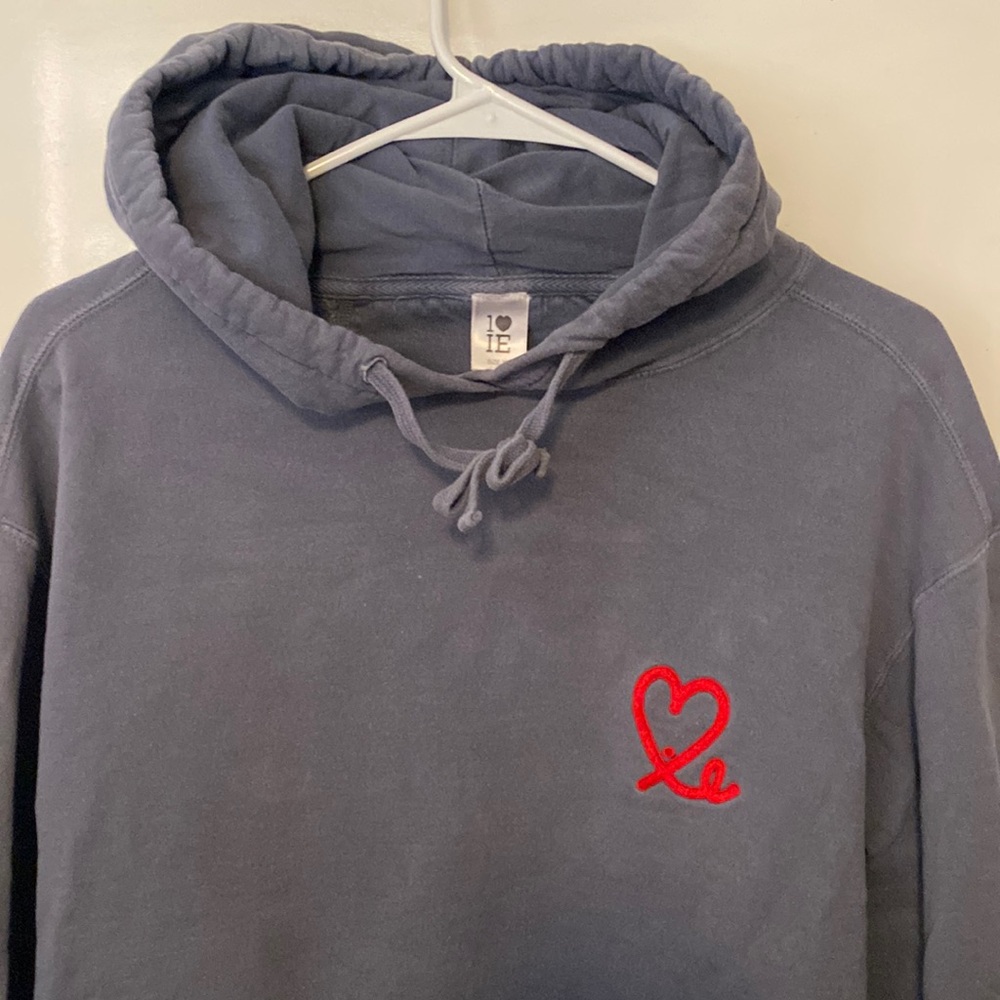 1❤️IE / one love inland empire hoodie. Iykyk XL worn